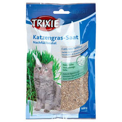 Cat Grass Refill 100g for kittens, vitamin-rich, natural digestive aid, grow-your-own seeds | Keans Claremorris