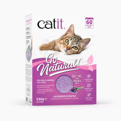 Catit Go Natural Pea Husk Litter Lavender 5.6KG Keans Claremorris