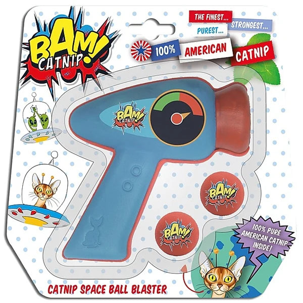 Catnip Pop Gun Red Blue Keans Claremorris