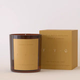 Cedar & Jasmine Candle F.Y.G Keans Claremorris