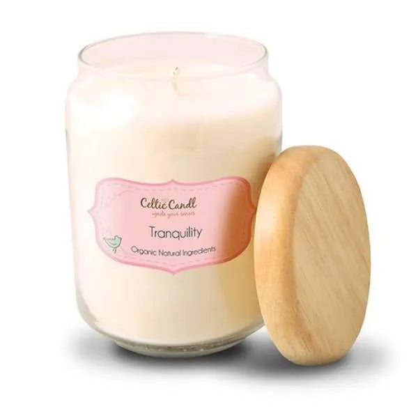 Tranquil Wood Top Pop Jar Candle Keans Claremorris