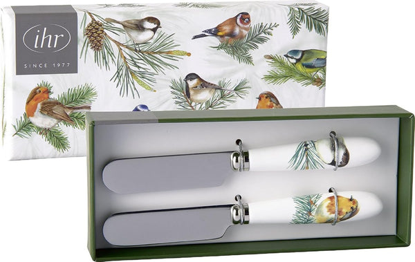 Charming Birds Green 2 / Box Butter Knives Keans Claremorris