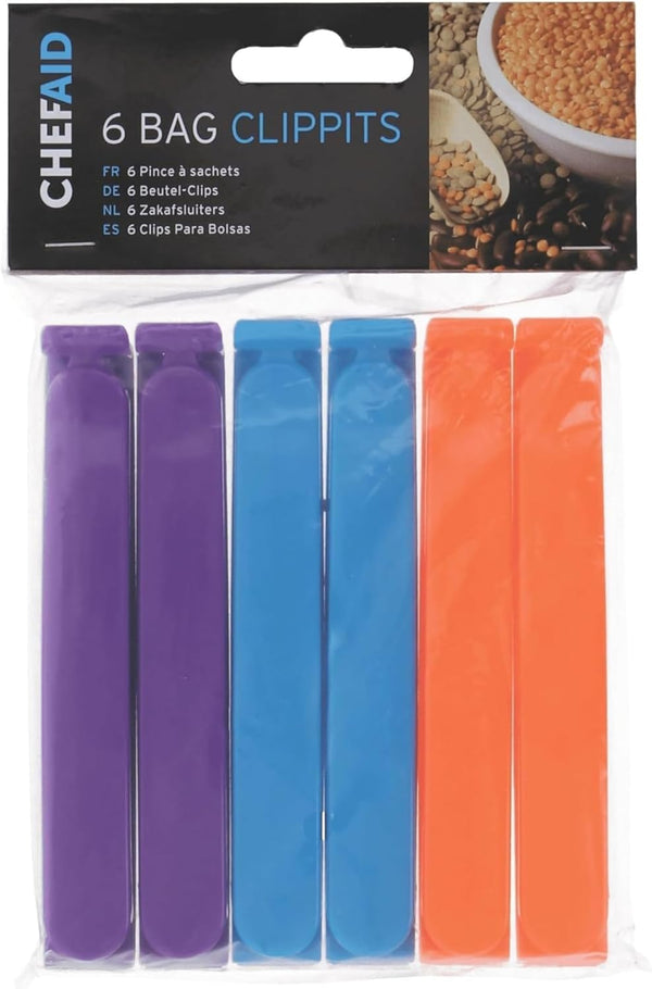 Chef Aid 6 Bag Clips Keans Claremorris