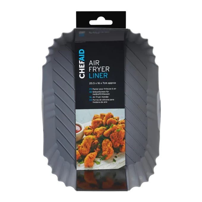 Chef Aid Silicone Air Fryer Liner 20.5 x 16 x 7cm keans Claremorris