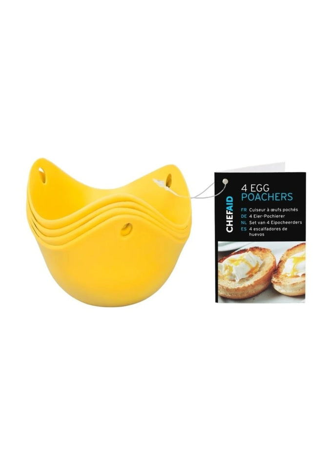 Chef Aid Silicone Egg Poachers 4set Keans Claremorris
