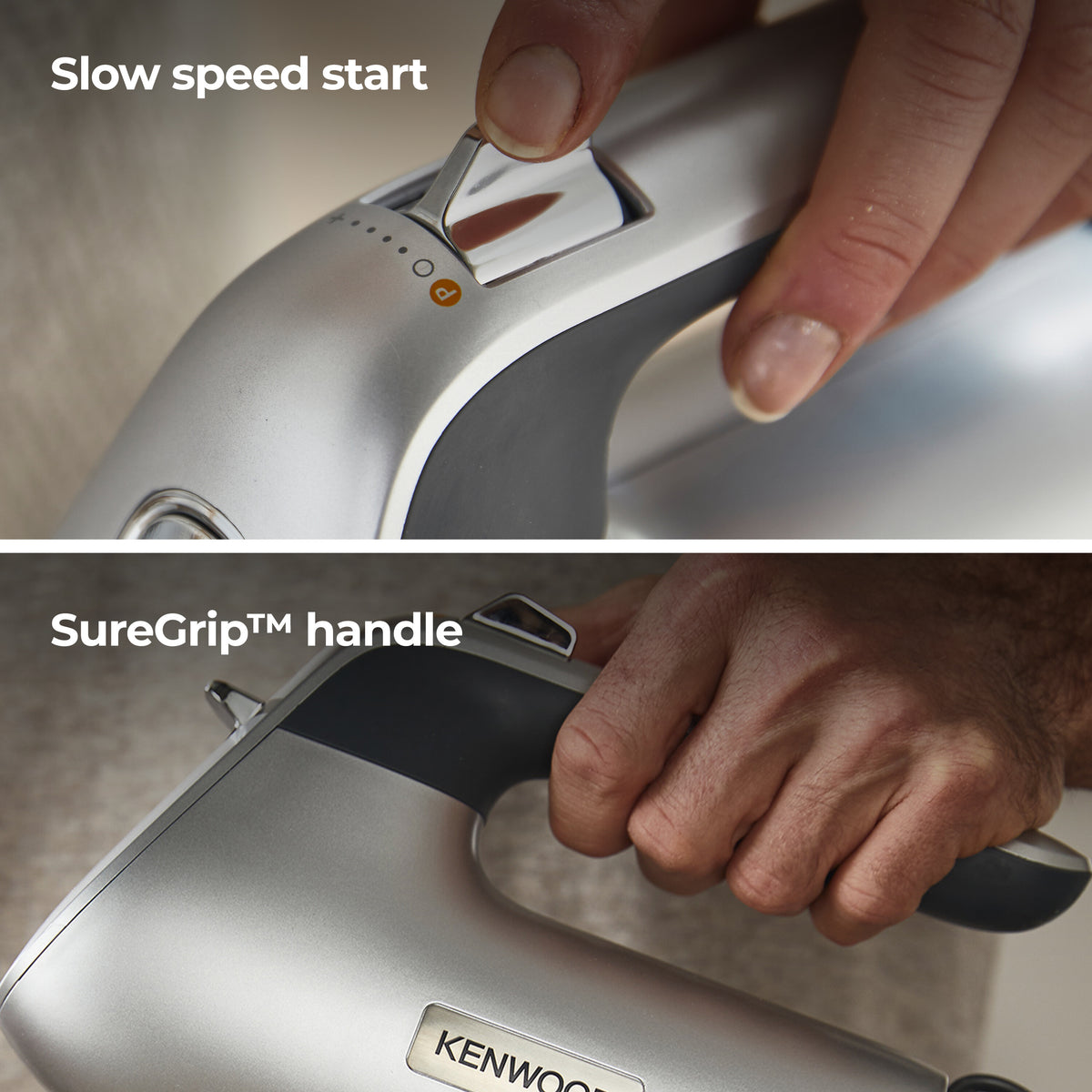 Kenwood Chefette Mixer Silver | HMP54.000SI - Image 6
