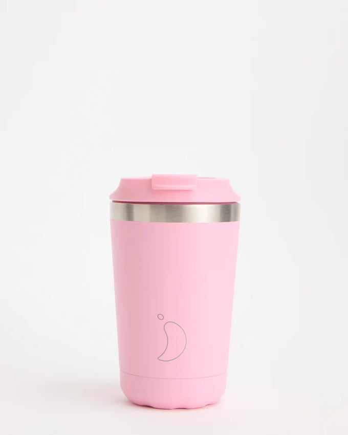 Chillys Coffee Cup 340ml Pastel Pink Keans Claremorris