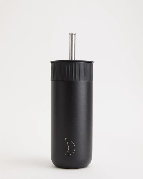 Chillys Series 2 Switch 2n1 Abyss Black 500ml Keans Claremorris