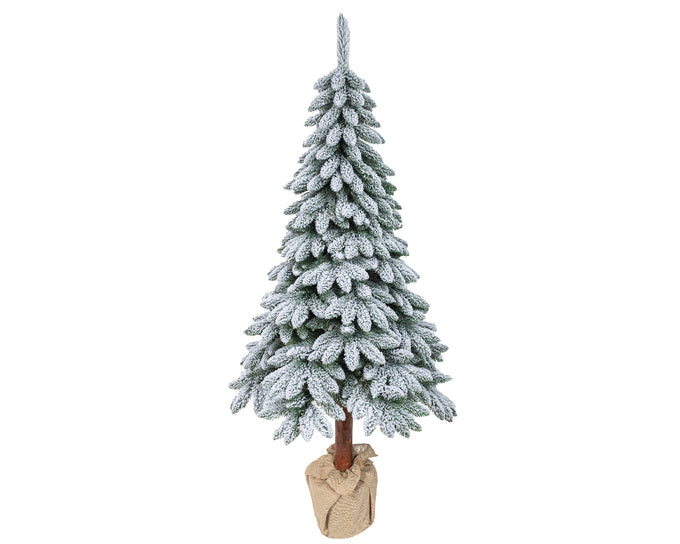 Christmas Tree Tora pine snowy 270cm tall, 134cm diameter, FSC 100% certified – Keans Claremorris