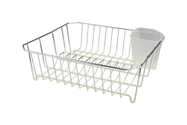 Chrome Dip Dish Drainer Cream Keans Claremorris