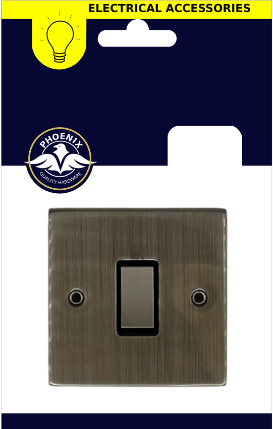 Chrome Nickel 1 Gang 2 Way Switch Keans Claremorris