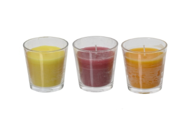 Citronella Candle Wax Glass Jar Keans Claremorris