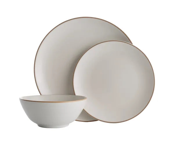 Classic Collection 12 Piece Dinner Set - Cream Keans Claremorris
