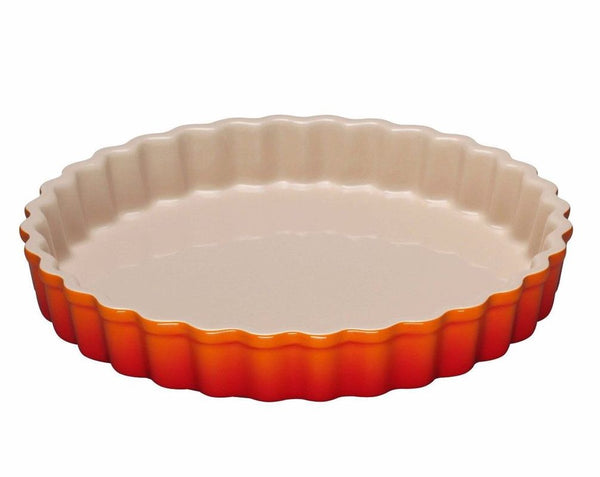 Le Creuset 24cm Fluted Flan Volcanic rrp €31.95