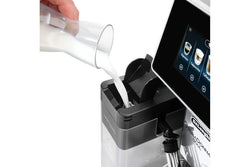 DeLonghi PrimaDonna Soul ECAM610.55.SB Silver Black Automatic Bean to Cup Coffee Machine | Keans Claremorris