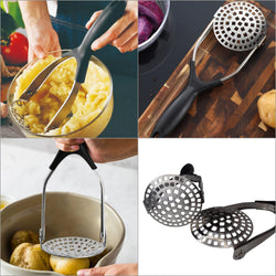Folding Masher for easy storage and efficient mashing – available at Keans Claremorris.