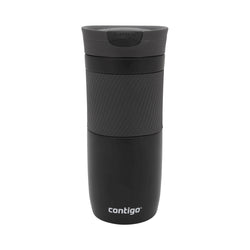 Contigo Byron 470ml Matte Black Insulated Travel Mug with SNAPSEAL, leak-proof, 12hr hot, 6hr cold – Keans Claremorris