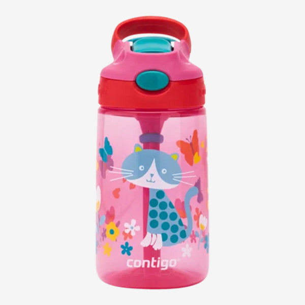Contigo Kids 14oz/420ml Gizmo Flip Bottle Cherry Cat Keans Claremorris