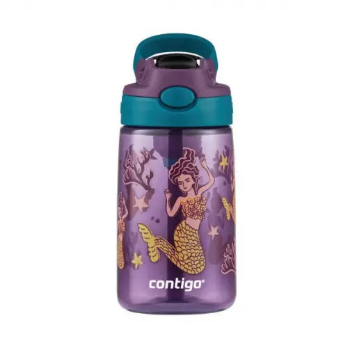 Contigo Kids 14oz/420ml Gizmo Flip Bottle Mermaids Keans Claremorris