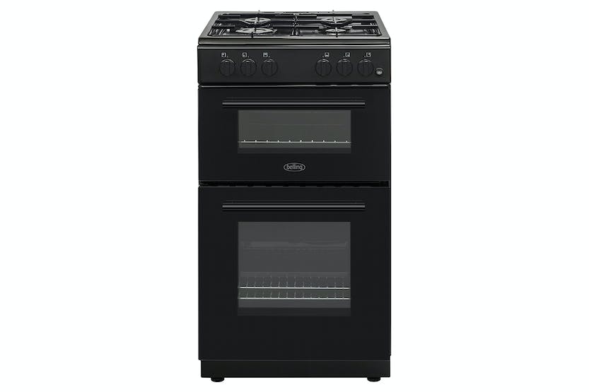 Belling 50cm Double Oven Gas Cooker | BFSG51TCBKNG