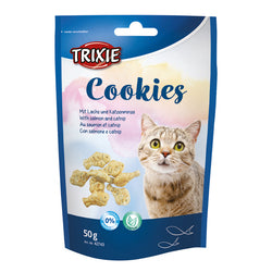 Cookies with salmon and catnip cat treats, no added sugar, 50g pack – Keans Claremorris