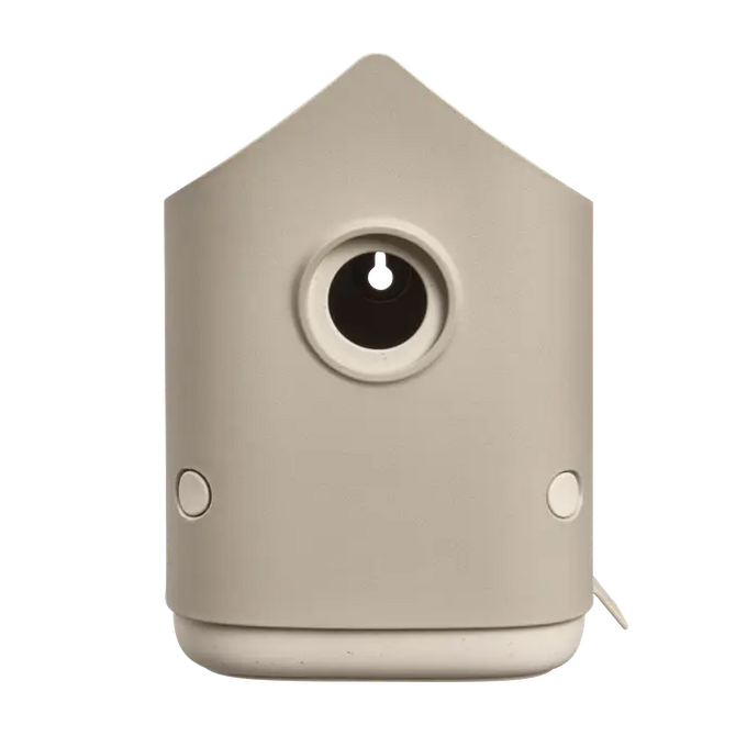 Cosy Bird House 18cm Mushroom Beige - Image 1