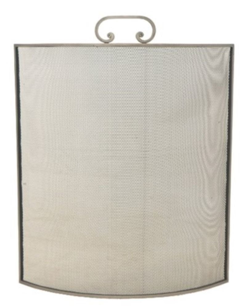Curved Fire Screen with Antique Brass Keans Claremorris