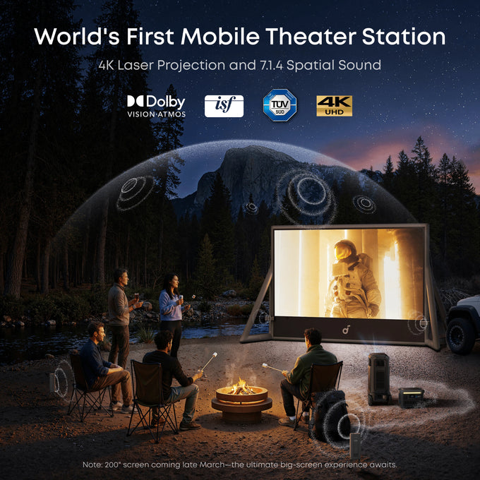 Soundcore Nebula X1 Pro 4K Projector | Mobile Theater Station| D21512F1 - Image 9
