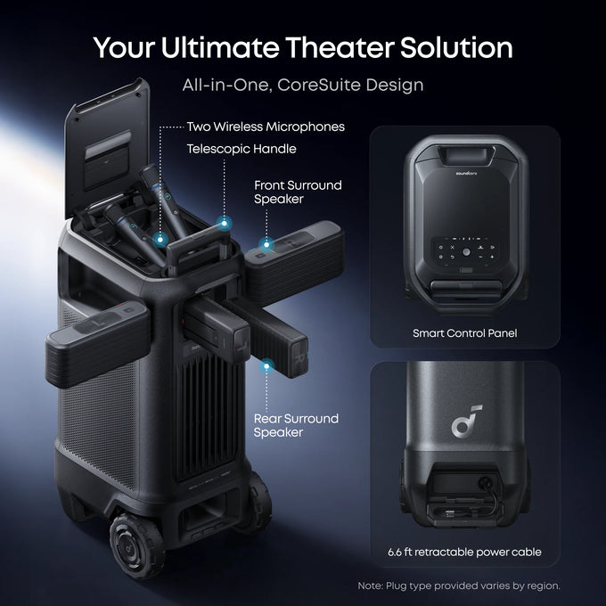 Soundcore Nebula X1 Pro 4K Projector | Mobile Theater Station| D21512F1 - Image 5