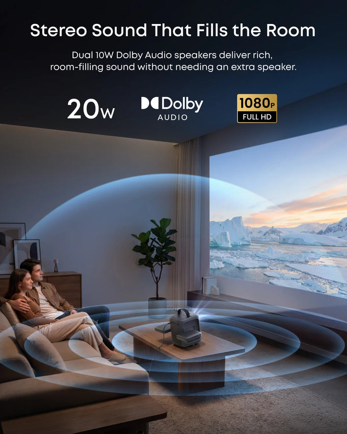 Soundcore Nebula P1I Smart Projector With Wifi And Bluetooth | D2200211 - Image 3