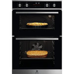 Load image into Gallery viewer, Electrolux 42/61 Litre Built In Double Oven S/S EDFDC46X
