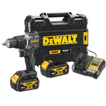Load image into Gallery viewer, Dewalt DCD100P2T-GB 18V XR Brushless Limited Edition 100 Year Combi Drill, 2x 5.0Ah
