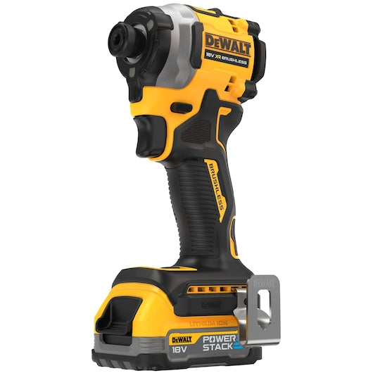 DeWalt 1/4 Inch Impact Driver 18v | 2 x 1.7Ah Powerstack Li-ion | DCF850E2T - Image 2