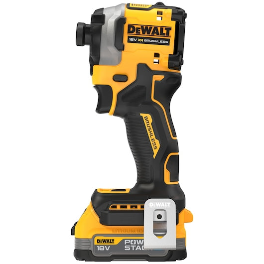 DeWalt 1/4 Inch Impact Driver 18v | 2 x 1.7Ah Powerstack Li-ion | DCF850E2T - Image 4