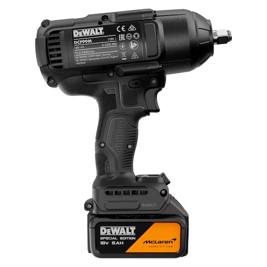 DeWalt McLaren F1 18V Impact Wrench 1x5.0Ah |DCF99MP1T - Image 4