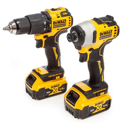 Dewalt DCK2062P2T 18V XR Combi Drill and Impact Driver Kit with 2x5Ah batteries - Keans Claremorris