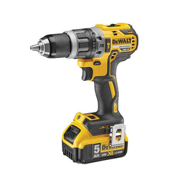 DeWalt cordless drill on a white background