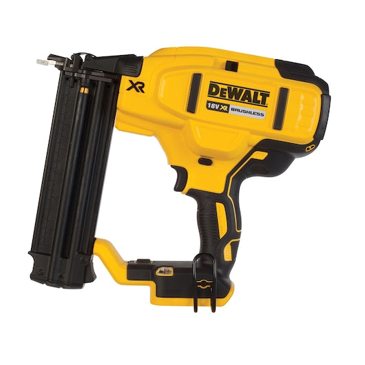Dewalt 18V XR Brushless 18 Gauge Second Fix Nailer, cordless, adjustable depth, bump and sequential modes – Keans