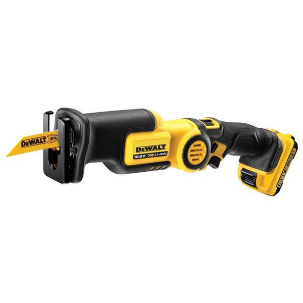 DeWalt DCS310D2 10.8V XR cordless reciprocating saw with LED light, pivoting handle, 2x2.0Ah batteries – Keans Claremorris