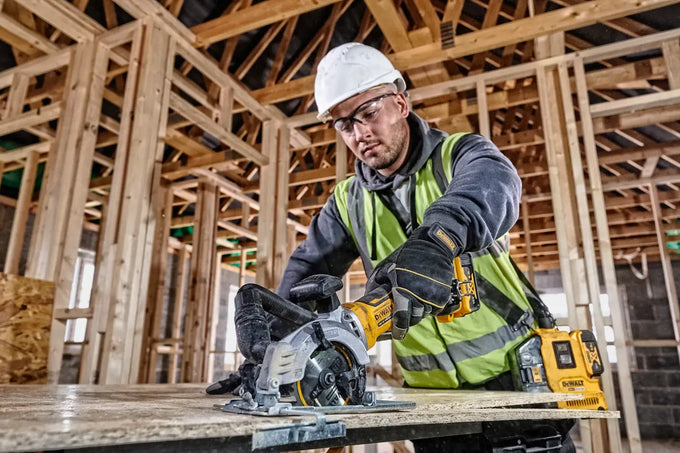 DeWalt DCS571N XR Brushless Compact Circular Saw 115mm 18V Bare Unit - Image 6