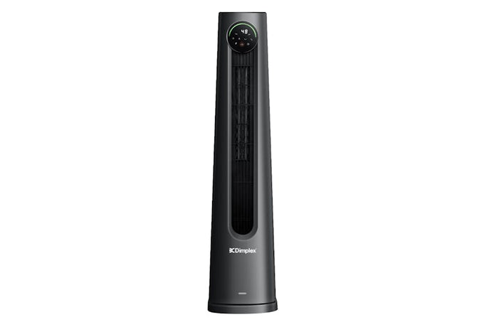 Dimplex 3 Stage Air Purifier Tower Fan Heater Cooler with remote, LED display, 3 heat settings, 5 fan speeds – Keans