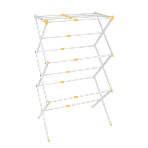 De Vielle Premium Extending Accordion Airer with 7.4m drying space, collapsible design, lightweight, Keans Claremorris.