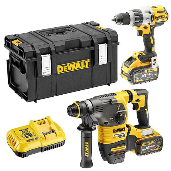 DEWALT Flexvolt Brushless Twin Pack - SDS Drill & Combi Drill Keans Claremorris