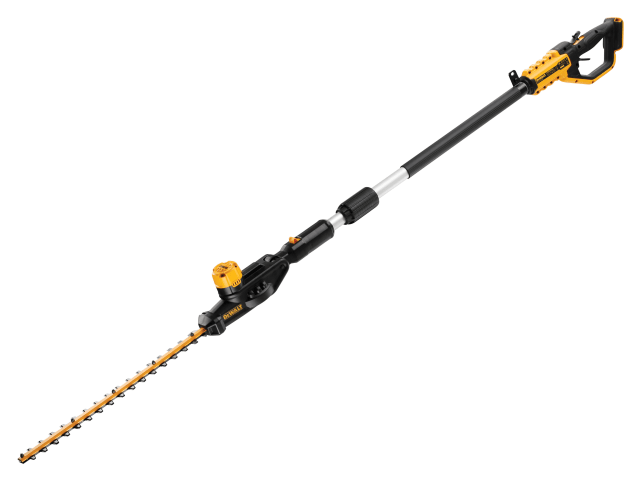 DEWALT XR 18V Pole Hedge Trimmer Bare Unit with 55cm dual-action blade, 7-position head – Keans Claremorris