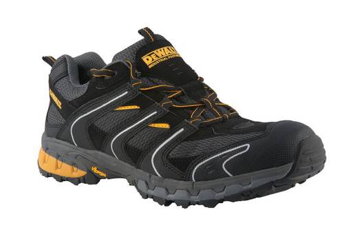 DeWalt Cutter Lightweight Safety Trainers with steel toe, slip-resistant sole, padded collar – available at Keans Claremorris