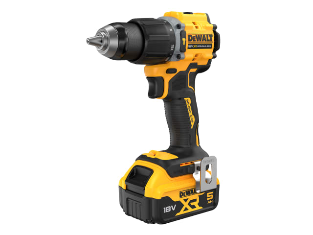 Dewalt 18V XR Brushless Hammer Drill Driver - 2 X 5Ah Batteries - Image 2