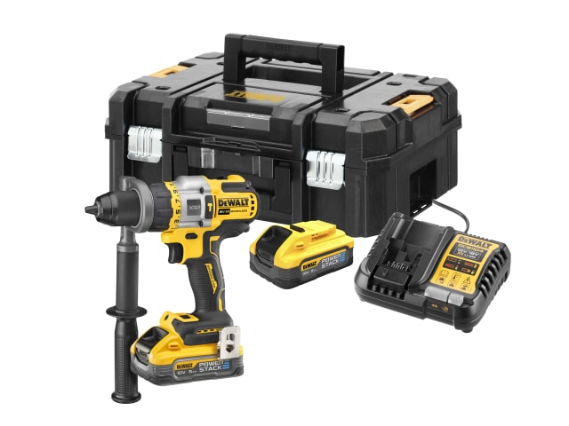Dewalt DCD999H2T XR XRP Combi Drill 18V 2 x 5.0Ah POWERSTACK™ Li-ion - KeansClaremorris