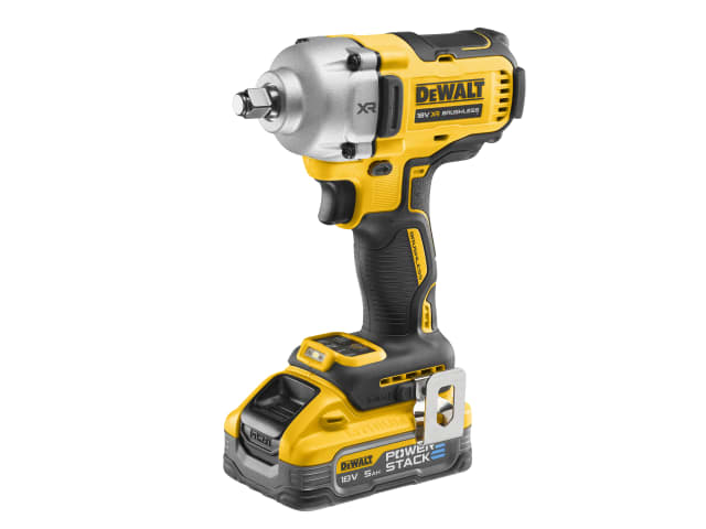 Dewalt 1/2in HR Anvil Impact Wrench 18V 2 x 5.0Ah POWERSTACK™ Li-ion - KeansClaremorris