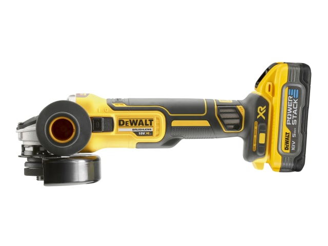 Dewalt DCG409H2T XR Advantage Grinder 125mm 18V 2 x POWERSTACK™ 5.0Ah Liion - KeansClaremorris
