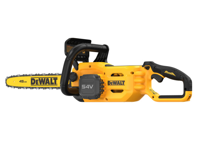 DEWALT XR FlexVolt 54V Li-ion Chainsaw 45cm Bar Bare Unit - Powerful Cordless Saw | Keans Claremorris